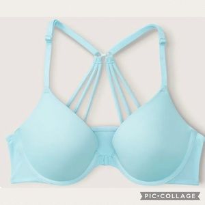 victoria's Secret pink Everywear Push Up Bra
36B 36C Strappy Back VS